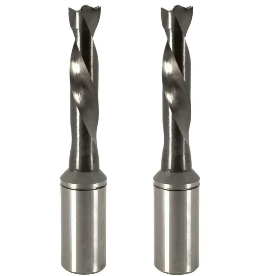 10mm Solid Carbide Brad Point Boring Bit - 70mm Length, 10mm Shank, Right & Left Hand Options Available - MTS