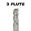 1/2” Compression x 1 5/8” CL x 1/2” Shank 3 1/2” Overall Solid Carbide 3/4” Upcut 3 Flute Router Bit - MTS