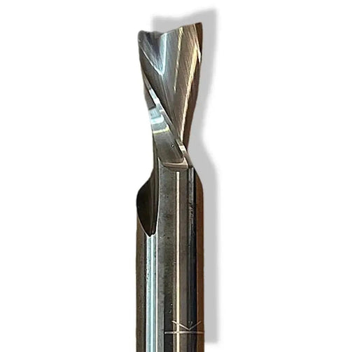 1/2” Down Cut x 1 1/2” CL x 1/2” Shank 3 1/2” Overall Solid Carbide 2 Flute Router Bit - MTS