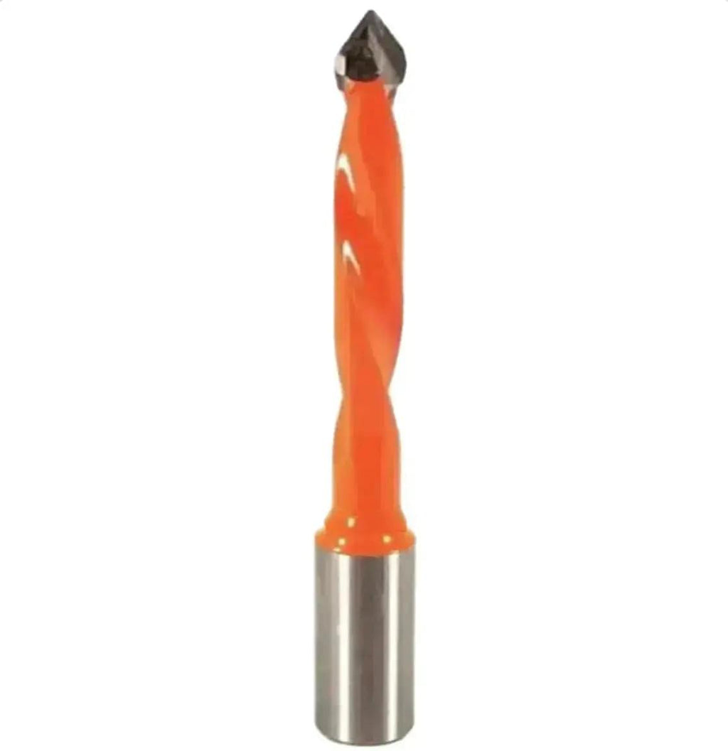 12mm Carbide Tipped V Point Boring Bit - 70mm Length, 10mm Shank - MTS