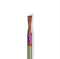 1/4” Down Cut x 1” CL x 1/4” Shank 2 1/2” Overall MaxLife® Coated 2 1/2” Flute Router Bit - MTS