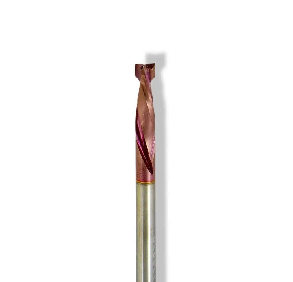 1/4” Up Cut x 3/4” CL x 1/4” Shank 2 1/2” Overall MaxLife® Coated 2 Flute Router Bit - MTS