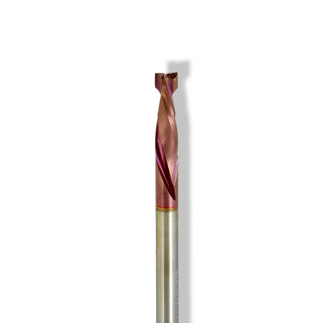 1/4” Up Cut x 3/4” CL x 1/4” Shank 2 1/2” Overall MaxLife® Coated 2 Flute Router Bit - MTS