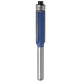 2 Flute Flush Trim 1/2” x 2” CL x 1/2” Shank x 4 1/8” Overall Solid Carbide Bit - MTS