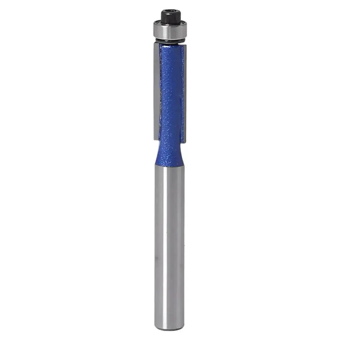 2 Flute Flush Trim 3/8” x 1/2” CL x 1/4” Shank x 2 1/4” Overall Solid Carbide Bit - MTS