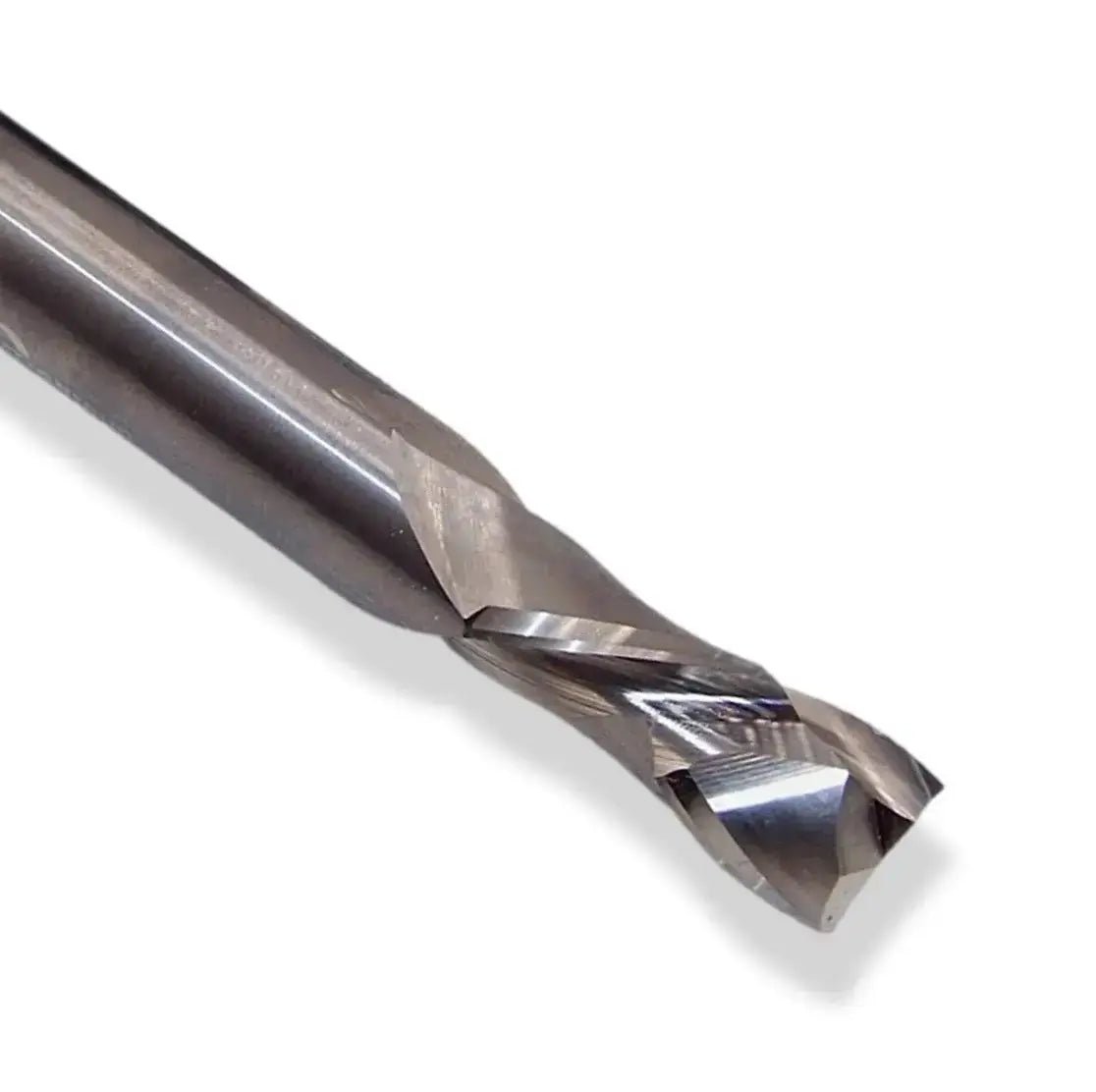 3/8” Compression x 1 1/2” CL x 3/8” Shank 3 1/2” Overall Solid Carbide Mortise 2 Flute Router Bit - MTS