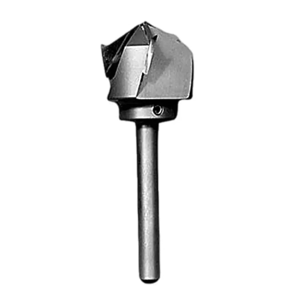 3 Wing Door Knob Drill 2 1/8” D x 1/2” Shk x 5 3/4” Oal - No Flat Rapid Tool