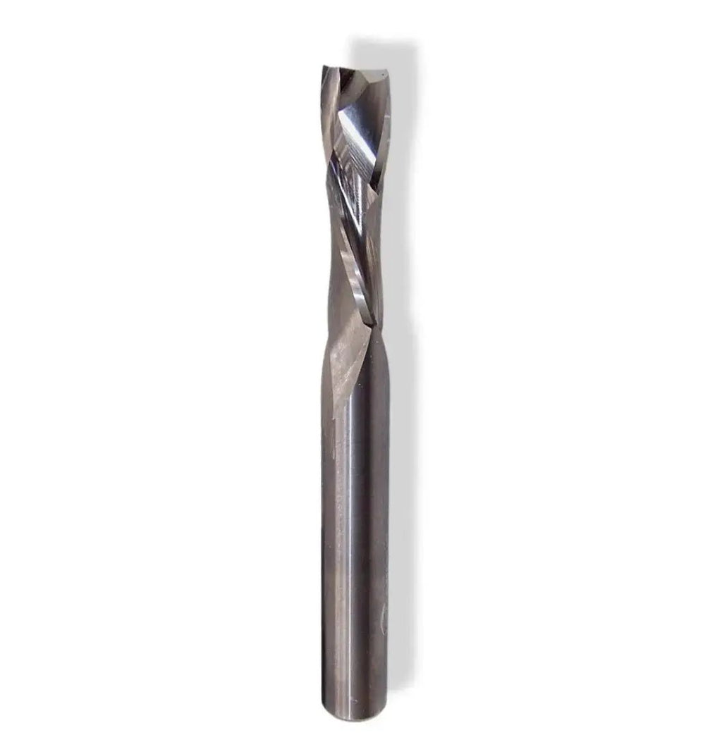 5/16” Compression x 1 1/4” CL x 5/16” Shank 2 1/2” Overall Solid Carbide Mortise 2 Flute Router Bit - MTS