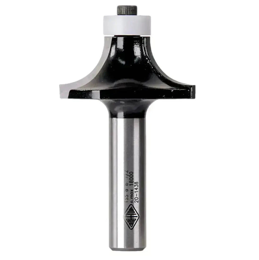 2 Flute Rounding Over Bit with Ball Bearing 3/4” x 1/2” x 1/2” x 1/8” Radius Rapid Tool