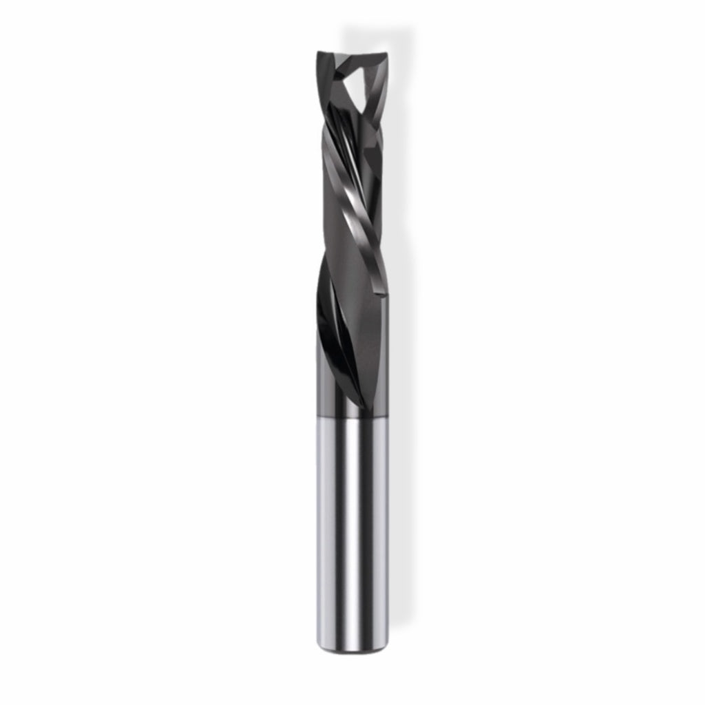 3/8” x 7/8” x 3/8” Shk x 3” Oal Mortise Compression Closet Bit 2 Flute MaxLife® Black