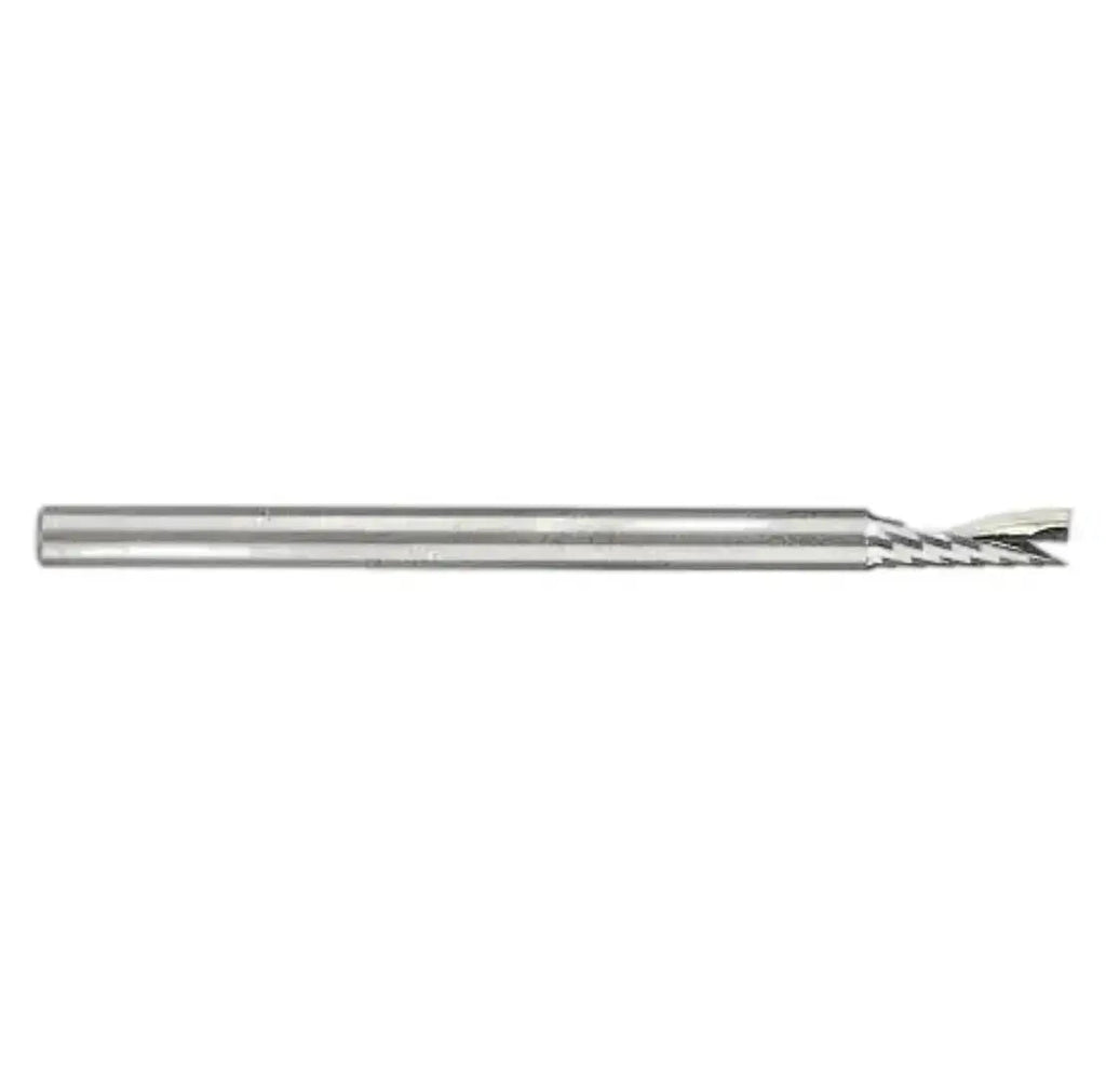 O-Flute Single Flute Up Cut 1/8” D x 1/4” CL x 1/4” Shank x 2” Oal Rapid Tool