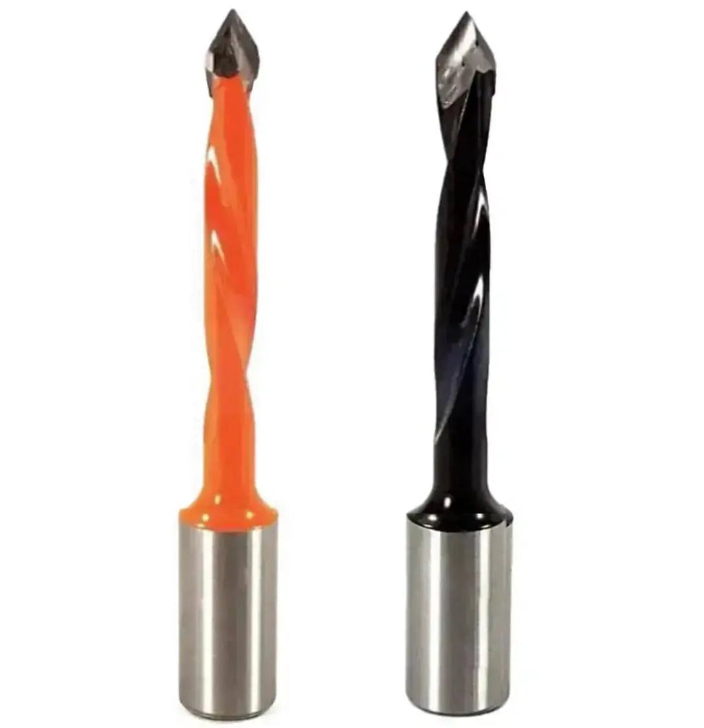 9mm Carbide Tipped V Point Boring Bit - 70mm Length, 10mm Shank - MTS