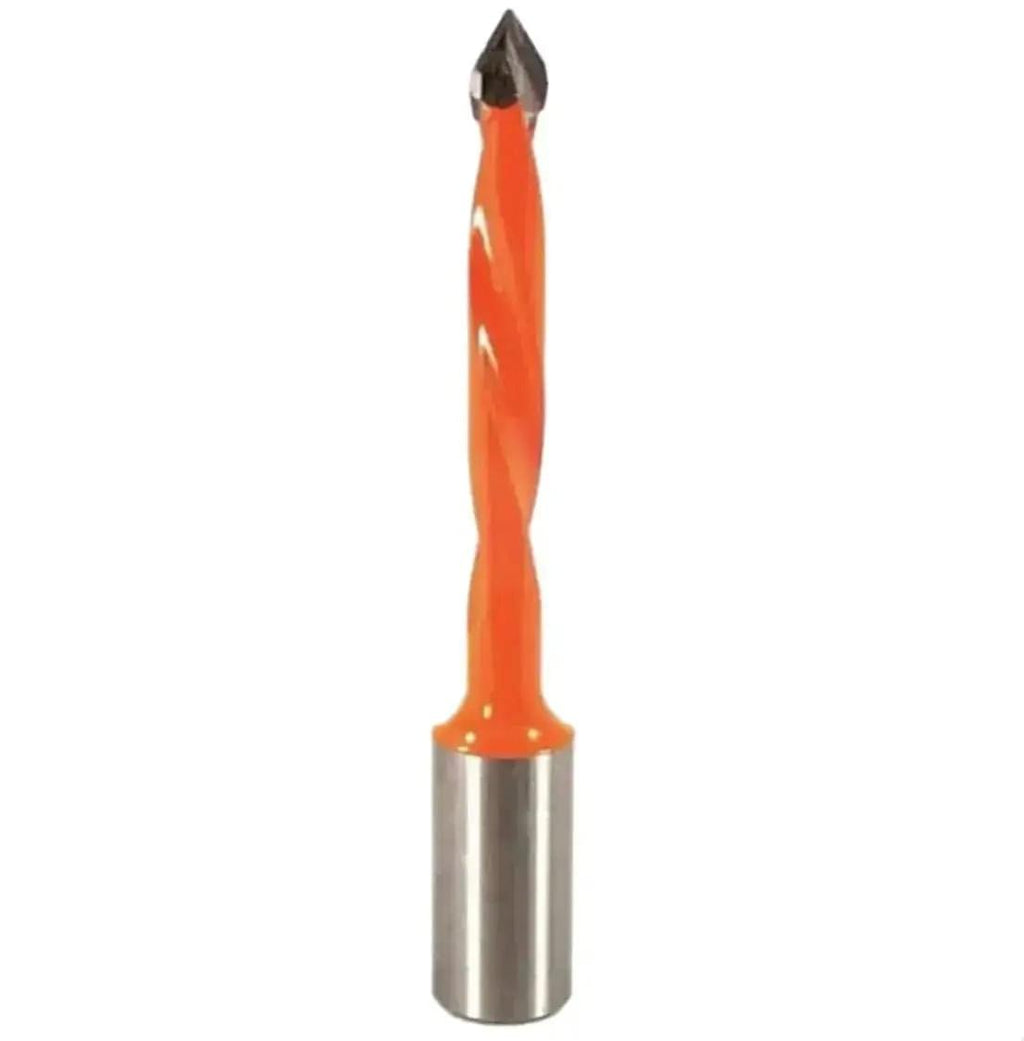 9mm Carbide Tipped V Point Boring Bit - 70mm Length, 10mm Shank - MTS