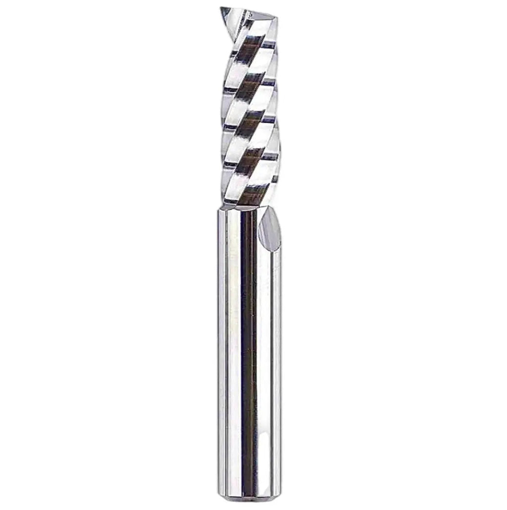 O-Flute Single Flute Up Cut 1/2” D x 1 5/8” CL x 1/2” Shank x 3 1/2” Oal Rapid Tool
