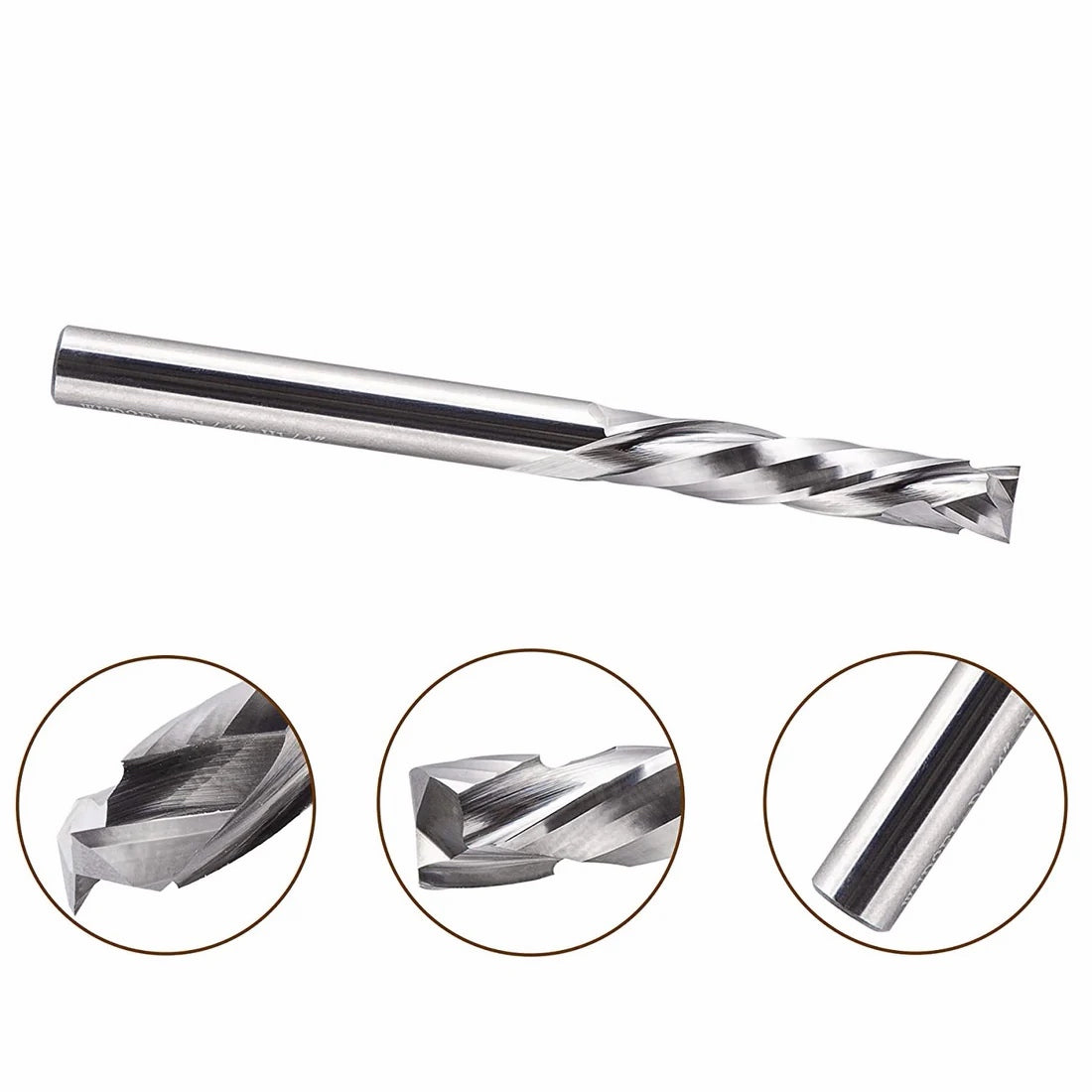 1/4” Mortise Compression x 1 1/4” CL x 1/4” Shk 2 Flute, 2-1/2” OAL, Titan® High-Performance Coated My Store