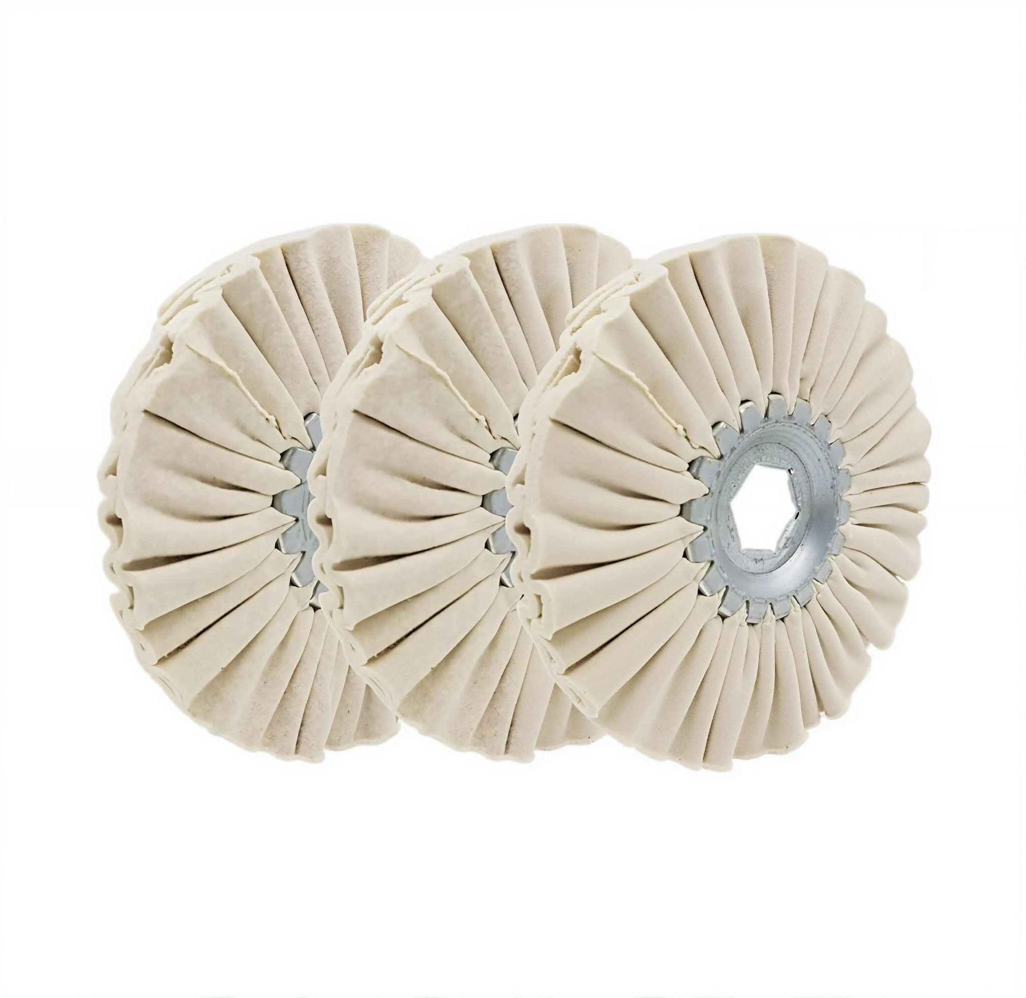 Brandt Buffing Wheel 120mm x 19mm Thickness x 10 mm Hex Bore - MTS