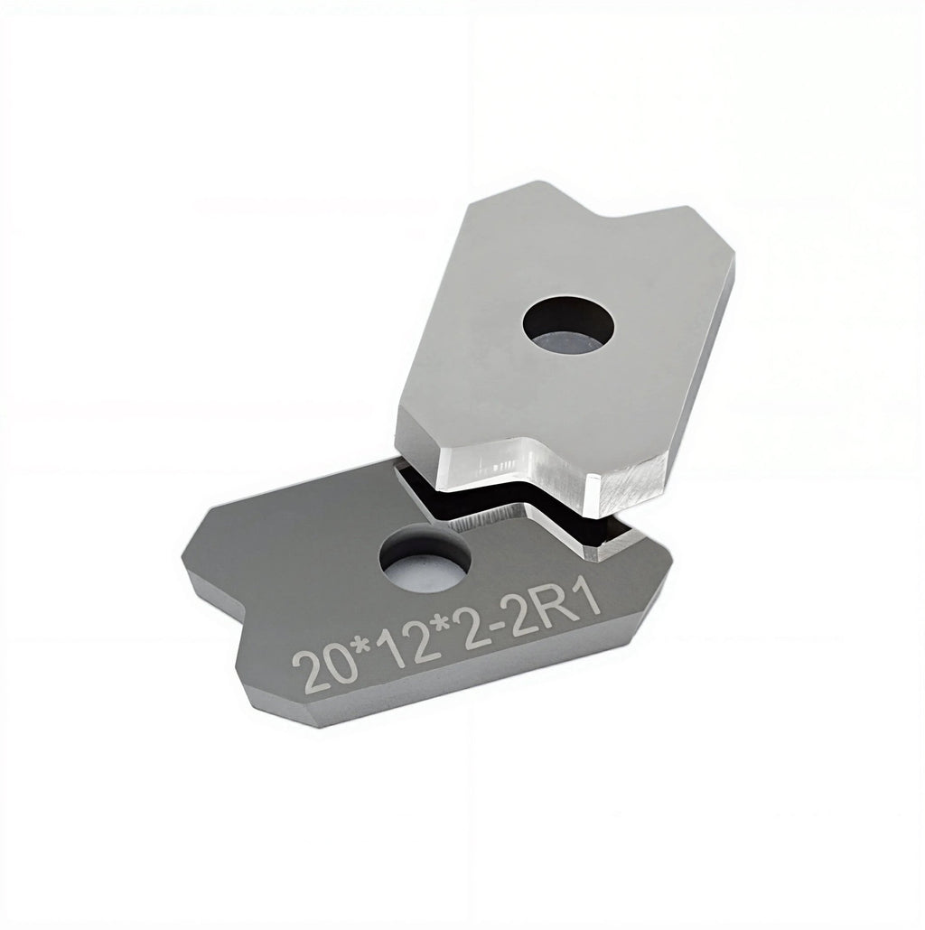 Brandt/HOMAG/Holzher Scraper Turnover Knives With 2 Cutting Edges 20mm x 12mm x 2mm - MTS