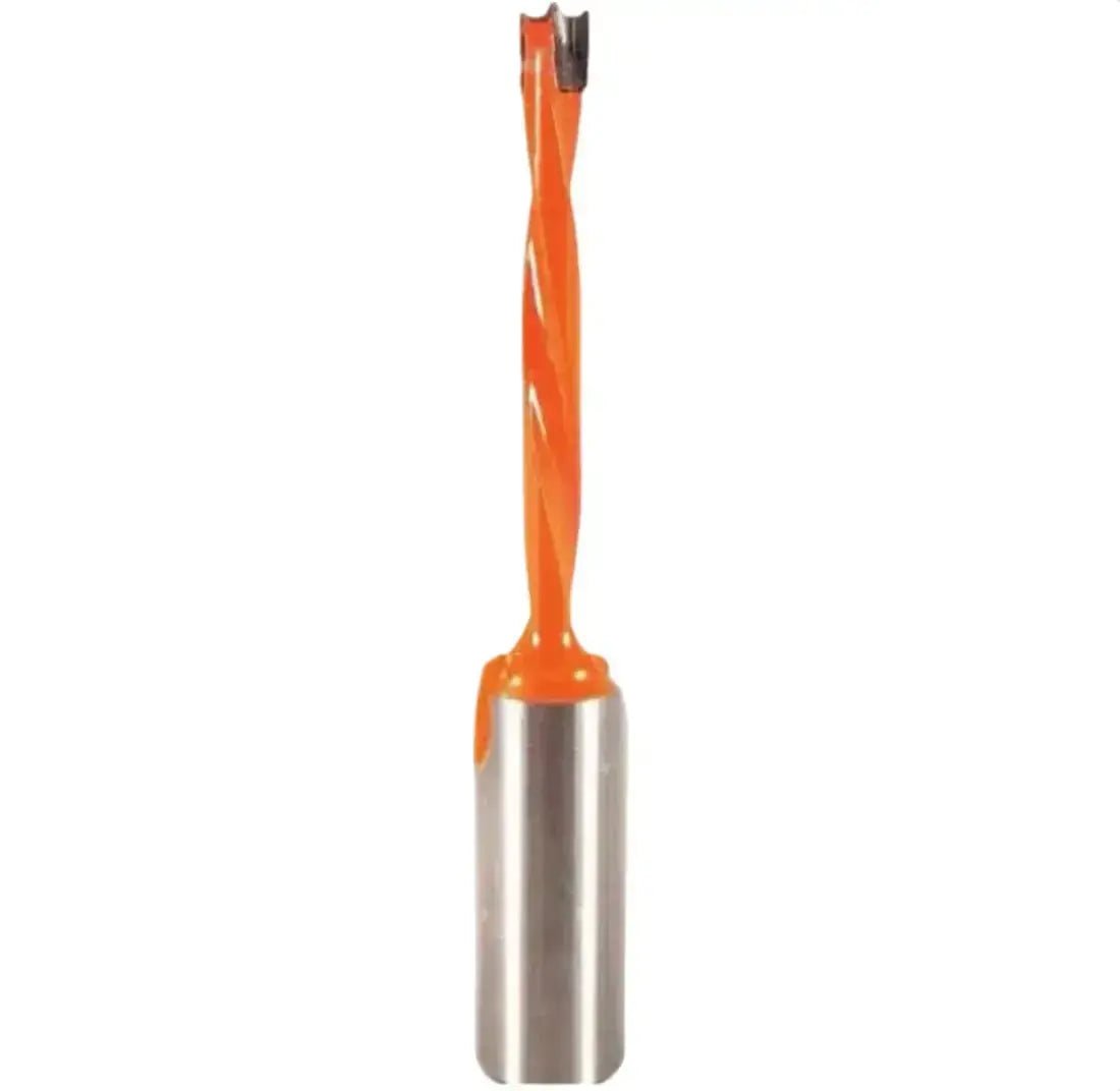 Carbide Tipped Brad Point Boring Bit 1/4 D x 77mm Long x 10mm SHK Right And Left Hand Available - MTS