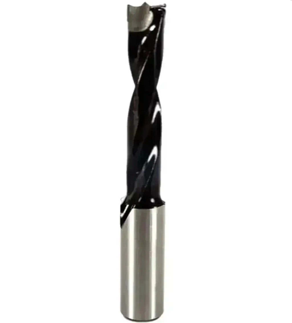 Carbide Tipped Brad Point Boring Bit 7/16 D x 77mm Long x 10mm SHK Right And Left Hand Available - MTS