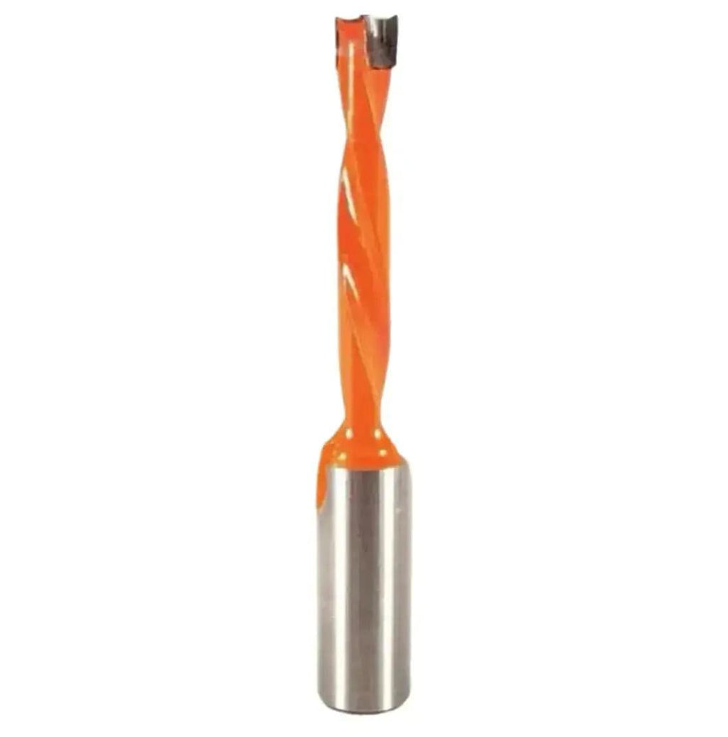 Carbide Tipped Brad Point Boring Bit 8mm D x 77mm Long x 10mm SHK Right And Left Hand Available - MTS