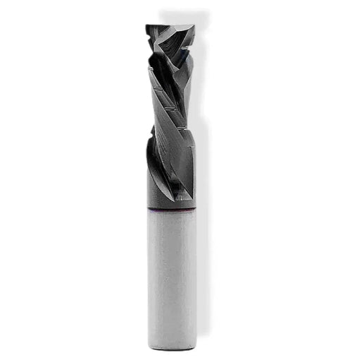 CNC SC MaxLife® Coated Compression Bit with Chipbreakers 1/2 D x 1 5/8 CL x 1/2 SHK x 3 1/2 Inch Long 2 Flute 5/16 UC Router Bit For Plywood - MTS