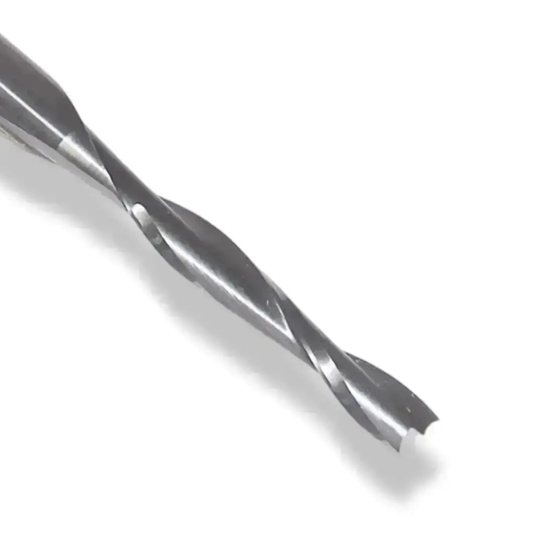 CNC SC UP Spiral 7/32 D x 3/4 CL x 1/4 SHK x 2 Inch Long 2 Flute Router Bit - MTS