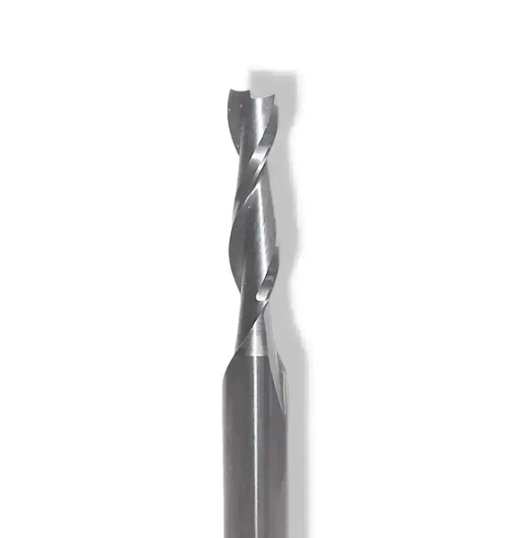 CNC SC UP Spiral 8MM D x 25MM CL x 8MM SHK x 65MM Long 2 Flute Router Bit - MTS