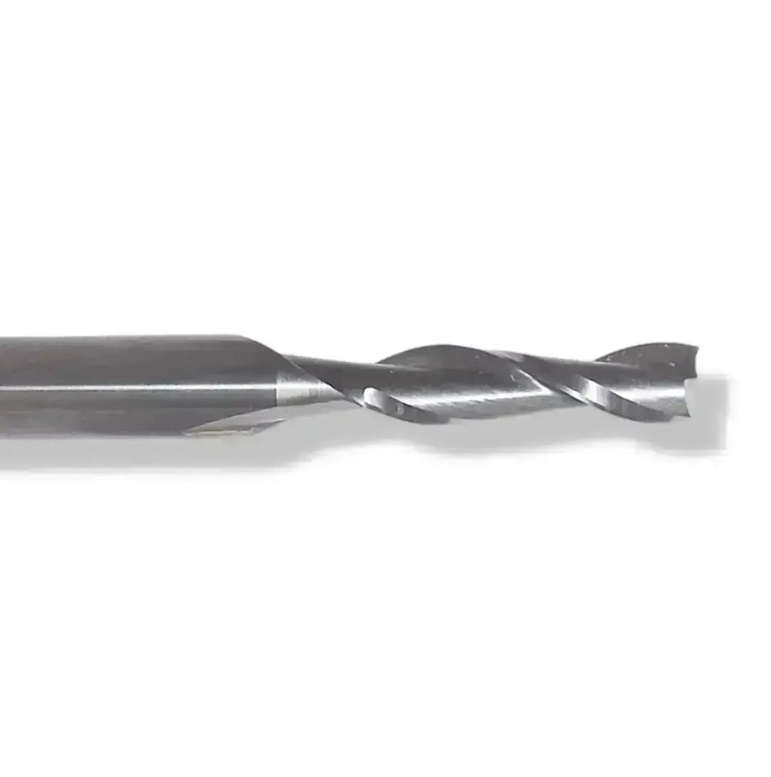 CNC SC UP Spiral 8MM D x 25MM CL x 8MM SHK x 65MM Long 2 Flute Router Bit - MTS