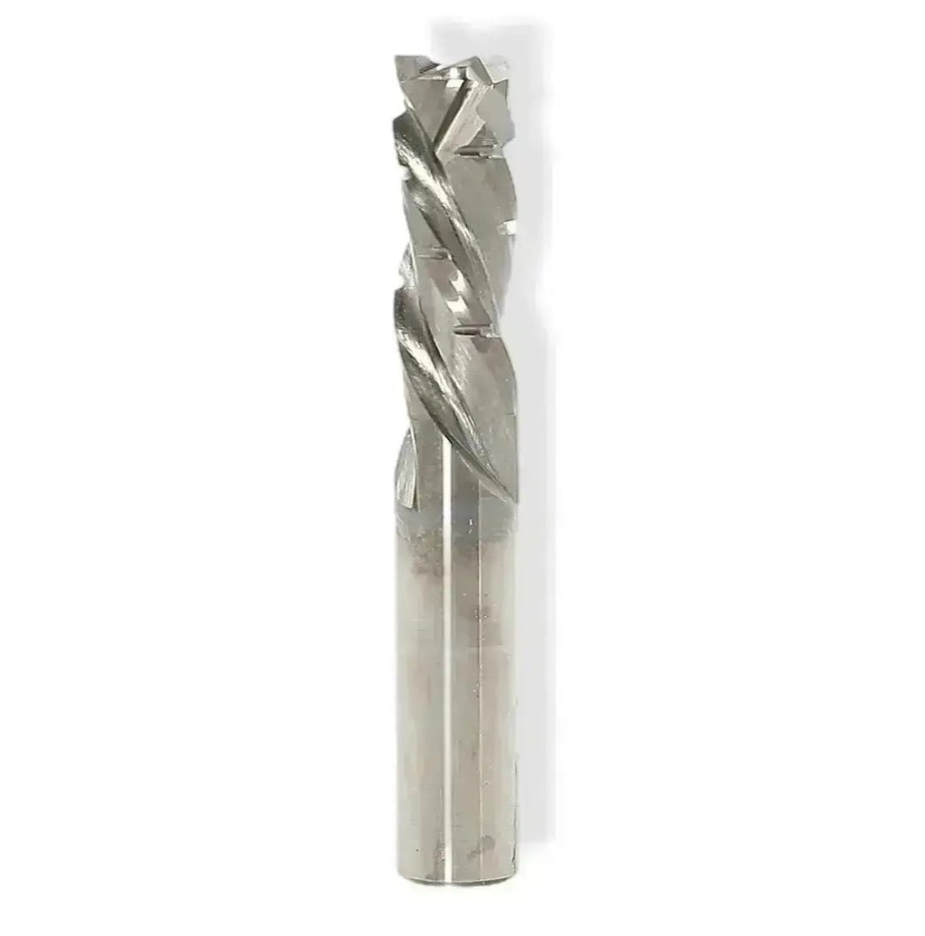CNC Solid Carbide Compression Bit with Chipbreakers 1/2 D x 2 CL x 1/2 SHK x 4 Inch Long 2 Flute 5/16 UC Router Bit For Plywood - MTS