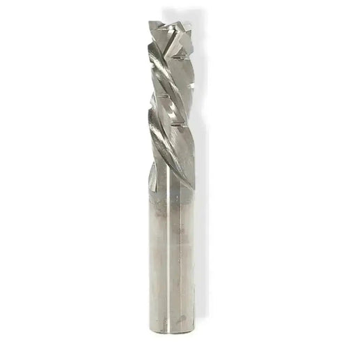 CNC Solid Carbide Compression Bit with Chipbreakers 1/2 D x 2 CL x 1/2 SHK x 4 Inch Long 2 Flute 5/16 UC Router Bit For Plywood - MTS
