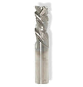 CNC Solid Carbide Compression Bit with Chipbreakers 3/4 D x 1 1/2 CL x 3/4 SHK x 4 Inch Long 2 Flute 7/8 UC Router Bit For Plywood - MTS