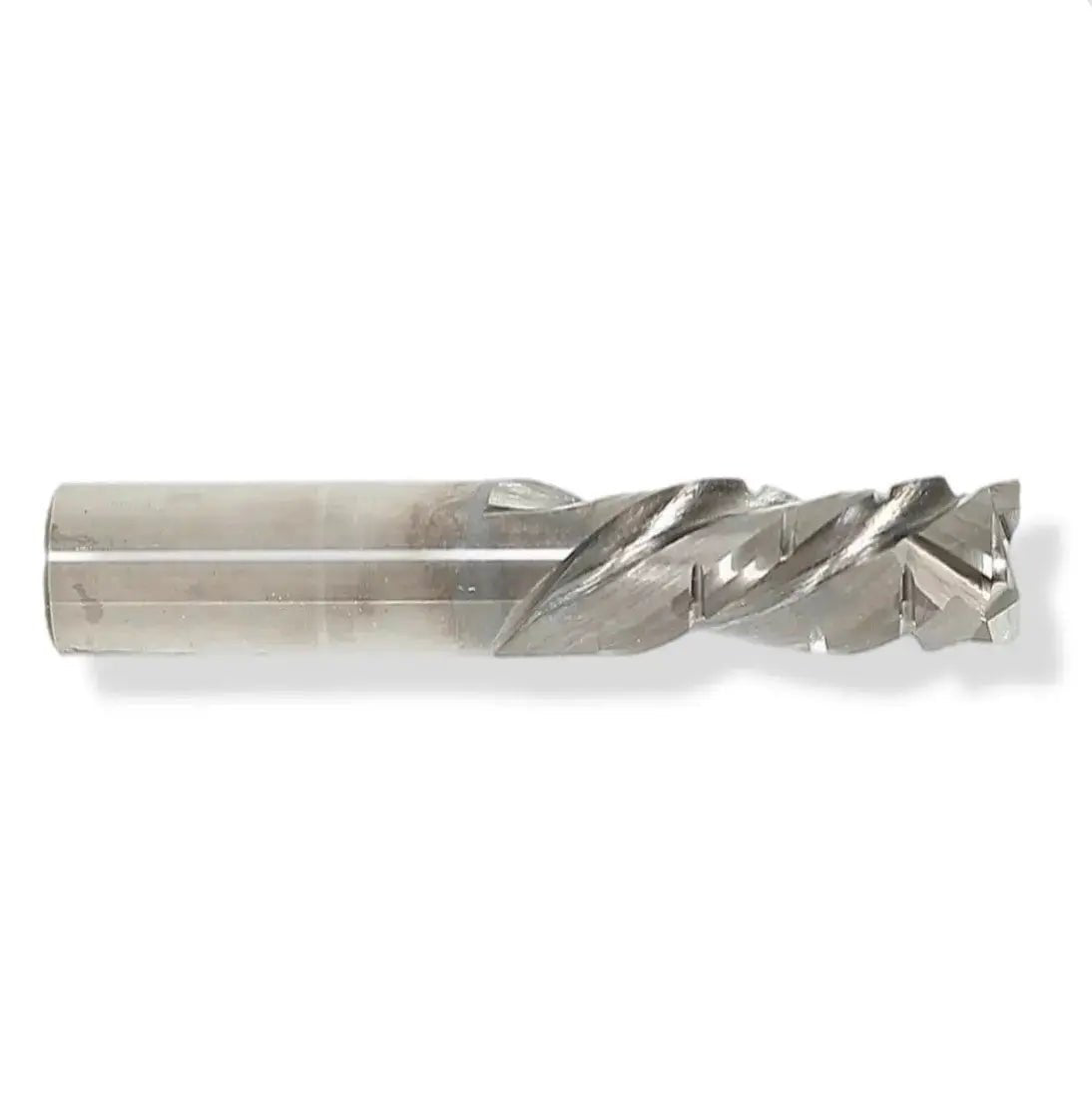 CNC Solid Carbide Compression Bit with Chipbreakers 3/4 D x 1 1/2 CL x 3/4 SHK x 4 Inch Long 2 Flute 7/8 UC Router Bit For Plywood - MTS