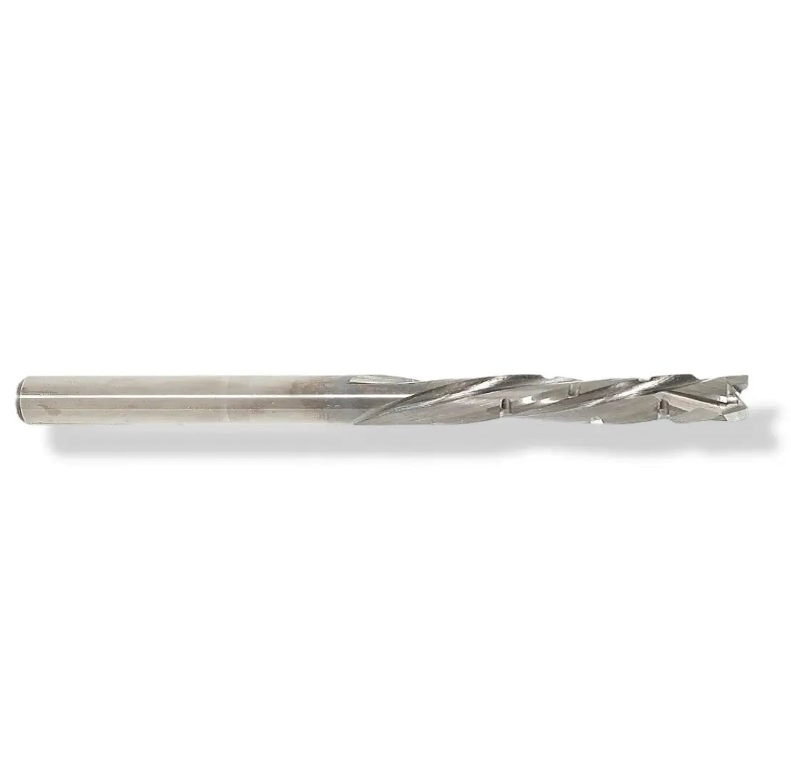 CNC Solid Carbide Mortise Compression Bit with Chipbreakers 1/4 D x 1 CL x 1/4 SHK x 2 1/2 Inch Long 2 Flute 3/16 UC Router Bit For Plywood - MTS