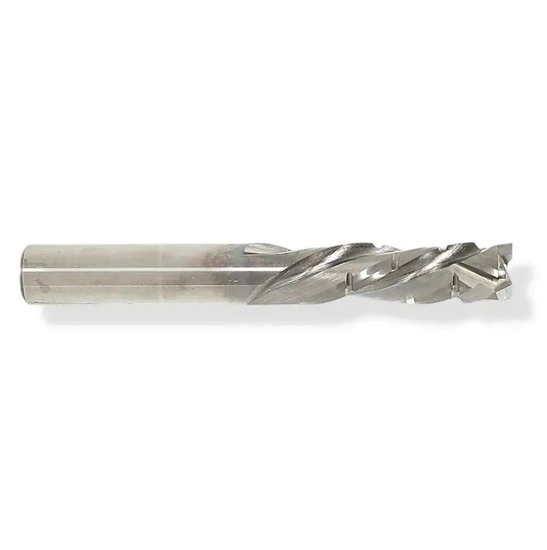 CNC Solid Carbide Mortise Compression Bit with Chipbreakers 3/8 D x 1 1/2 CL x 3/8 SHK x 3 1/2 Inch Long 2 Flute 3/16 UC Router Bit For Plywood - MTS